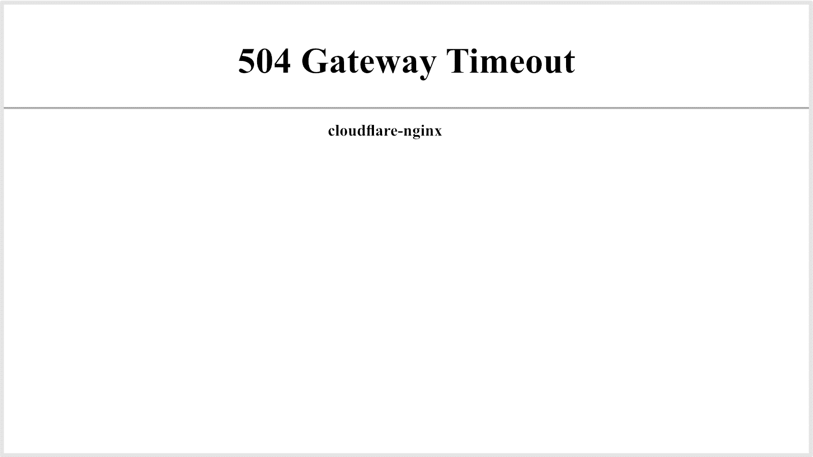 رفع خطا 504 Gateway Timeout + انجین اکس