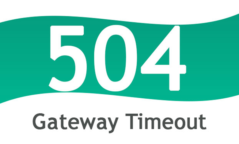 رفع خطا 504 Gateway Timeout