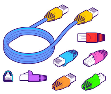 کابل های اتصال به اینترنت